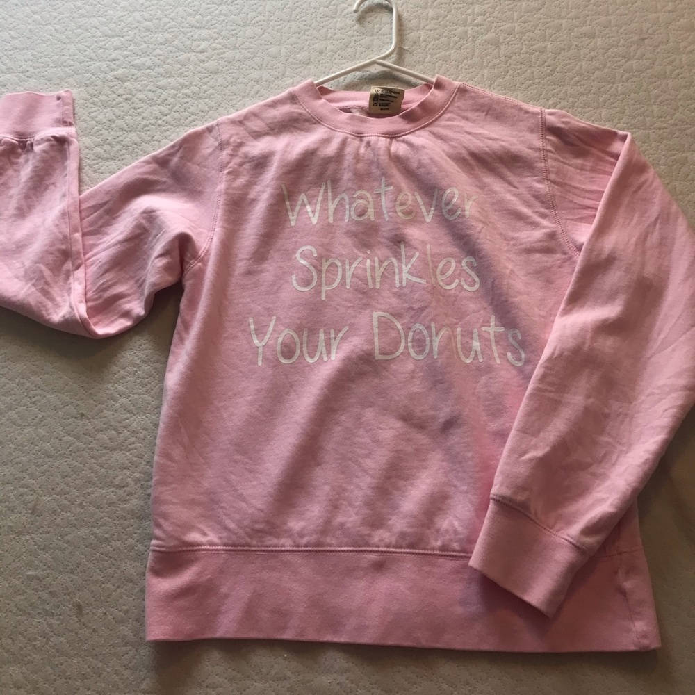 Pink sweatshirt